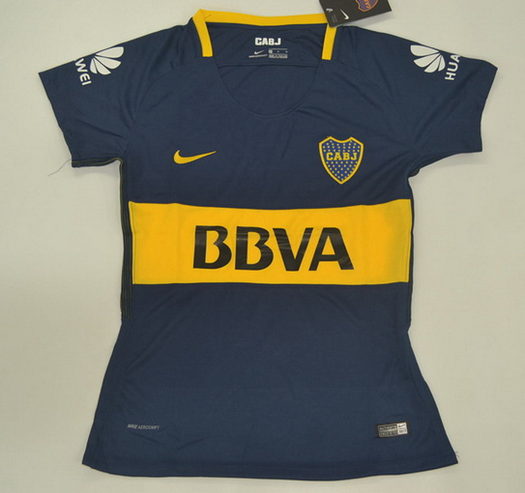 Boca Juniors 2017/18 home Women's Soccer Jersey